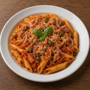 Penne thon